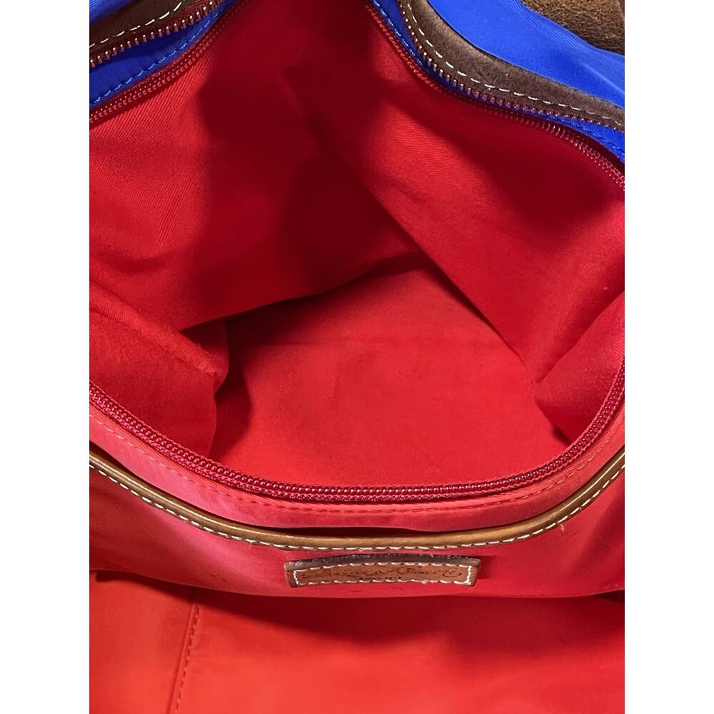 Dooney & Bourke X Large Nylon Windham Leighton Tote Bag Blue-Beach Bag J11628497 - Picture 10 of 16